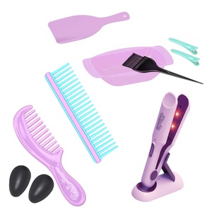 Ensemble de jouets de <span class=keywords><strong>salon</strong></span> de coiffure et de <span class=keywords><strong>maquillage</strong></span> BaoHan Princess pour filles, comprend des jeux de <span class=keywords><strong>salon</strong></span> de coiffure factices en plastique - Product Image 5