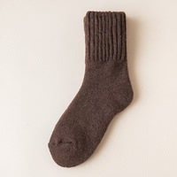 Chaussettes d'hiver pour femmes en laine thermique doublées polaire, chaudes et confortables, pour usage quotidien intérieur et extérieur, vente en gros transfrontalière
