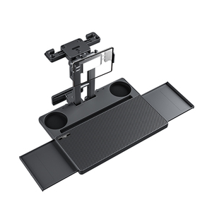 Ultra Stable Car Rear Seat Organizer Tray Foldable Dining and Laptop <b>Table</b> for Travel <b>Adjustable</b> Vehicle Pallet with Integrate - Product Image 1