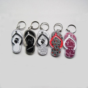 Pantoufles Corse personnalisées souvenir chaussure sandale acrylique porte-clés bord de mer article cadeau pour promotion - Product Image 1