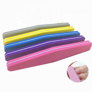 Limas de <span class=keywords><strong>uñas</strong></span> de colores mezclados con diamantes, esponja de diamante, <span class=keywords><strong>Lima</strong></span> pulidora lavable, Unghie 100/180, proveedores de bloques de pulido de <span class=keywords><strong>uñas</strong></span> - Product Image 3