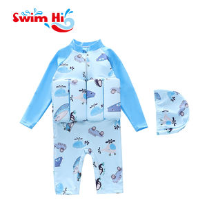 <span class=keywords><strong>Maillot</strong></span> de <span class=keywords><strong>bain</strong></span> <span class=keywords><strong>flottant</strong></span> une pièce pour enfants, combinaison de natation pour bébé, gilet de natation à séchage rapide pour l'apprentissage - Product Image 2