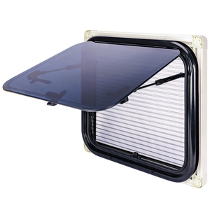 KIPSEE 500*300mm Pièces de <span class=keywords><strong>carrosserie</strong></span> pour <span class=keywords><strong>camping</strong></span>-<span class=keywords><strong>car</strong></span> et motorhome, coins arrondis, alliage d'aluminium, double vitrage, verre acrylique trempé - Product Image 5