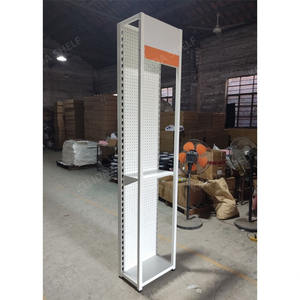 Soporte de exhibición de tablero de clavijas de metal reforzado con panel publicitario para herramientas <span class=keywords><strong>y</strong></span> accesorios Estante de exhibición minorista para <span class=keywords><strong>ferretería</strong></span> - Product Image 2