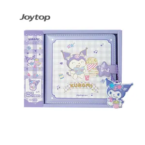 Joytop SR 100969 wholesale Sanrio series Wonderful Daily Square Magnetic notebook with pendant gift set