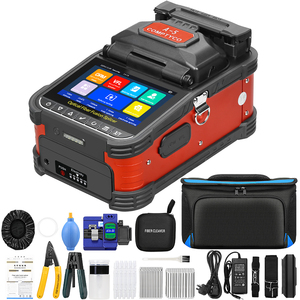 Comptyco A-5 Trung Quốc nhà máy duy nhất quang Pigtail sợi 6 động cơ Fusion splicer Kit 18S 7800mAh hàn tự động nối - Product Image 1