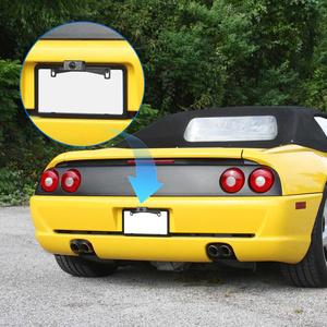 Caméra de recul sans fil à signal numérique Podofo 4,3'' + caméra de plaque d'immatriculation arrière pour voiture, étanche 12V - Product Image 3