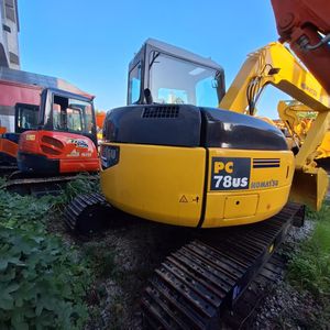 Mini-excavatrice Komatsu PC78 d'occasion en bon état, 7 tonnes, compacte, à bras court, à vendre - Product Image 2