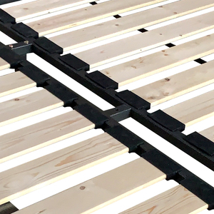 Новый дизайн полный размер металлическая Станина для деревянная кровать с трубы деревянные планки VT-14.013 - Product Image 2