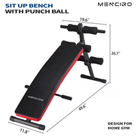Banc de musculation pliable et réglable moderne en gros pour la salle de sport, la musculation en intérieur, les exercices de sit-up et de développé couché