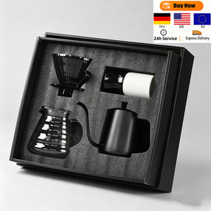 Juegos de Té y Café Turcos de Acero Inoxidable, Ecológicos, Duraderos y de Alta Calidad, Personalizables para Cafeterías, para Preparación Manual por Goteo - Product Image 1