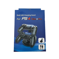 Support de charge vertical double USB pour manette de jeu PS4 Slim & Pro, alimentation électrique, station d'accueil, accessoires de jeu, vente en gros