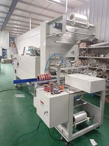 เครื่องบรรจุภัณฑ์ฟิล์มแบบแถวเดียวที่ปรับแต่งได้สำหรับผลิตภัณฑ์ทรงกระบอก เครื่องบรรจุภัณฑ์ฟิล์มหดความร้อน PE PVC - Product Image 2