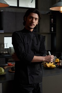 زي طهاة احترافي للرجال للفنادق والمطاعم، ملابس عمل للمطبخ والضيافة للاستخدام اليومي - Product Image 2