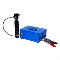 Compresseur PCP 12V 4500psi 300bar 30mpa 300bar Pcpair, sans huile/eau, connecteur rapide 8MM HPA, 110v/220V arrêt automatique