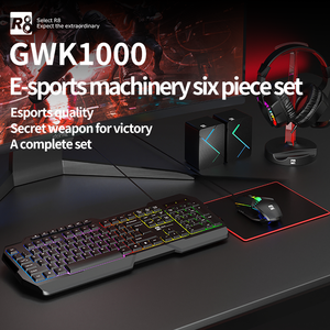 <span class=keywords><strong>Clavier</strong></span> filaire R8 6 en 1, <span class=keywords><strong>clavier</strong></span> de jeu, <span class=keywords><strong>souris</strong></span>, <span class=keywords><strong>casque</strong></span> <span class=keywords><strong>et</strong></span> kit de <span class=keywords><strong>souris</strong></span>, combos de <span class=keywords><strong>clavier</strong></span> filaire pour joueur, ordinateur de bureau - Product Image 2