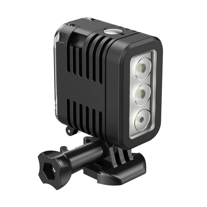 Hongdak New Underwater Waterproof Dimmable Diving LED Light with Batteries for Go Pro Accessories
