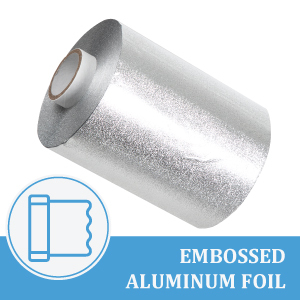 Rouleaux de papier aluminium argenté gaufré de qualité alimentaire, écologiques, en gros pour la <span class=keywords><strong>coloration</strong></span> des cheveux et l'utilisation en salon de beauté - Product Image 2
