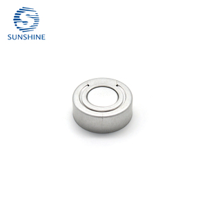 Tapa abatible de aluminio plateada <span class=keywords><strong>SUNSHINE</strong></span> de 20 mm/32 mm, a prueba de fugas, duradera, fácil de abrir, ligera, impermeable, de grado farmacéutico - Product Image 3