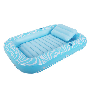 Matelas de bronzage gonflable 4-en-1 pour piscine, bain de soleil, transat et radeau pour adulte - Product Image 3