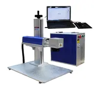 Split Bureau Draagbare Laser-markering Machine 20W 30W 50W Mini Fiber Laser-markering Machine