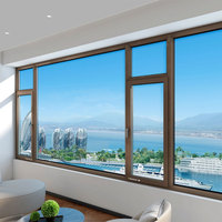Ventanas Corredizas de Aluminio Personalizadas, Eficiencia Energética, Vidrio Templado NFRC AS2047, Certificación contra Huracanes