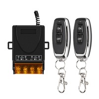 Interruptor Inalámbrico de Alta Potencia de 220V con Control Remoto para Lámparas, Puertas y Ventanas con Función de Encendido/Apagado