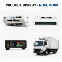 Unité de réfrigération pour camion V380 avec compresseur de 138 CC et condenseur à flux parallèle pour la conservation des aliments congelés