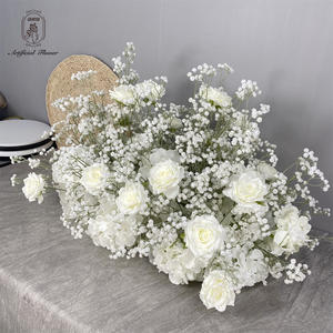 Arreglo DE BODA Flor de tierra Flor artificial Guirnalda Mesa Flor Corredor para la venta - Product Image 5
