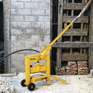 Cisaille à blocs PME-BS40, lame de 39 cm, hauteur de coupe de 14 cm, coupe-briques manuel pour projets de pavage - Product Image 1