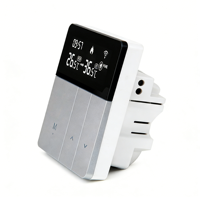 Kit de Inicio de Termostato WiFi Tuya para el Hogar, Controlador de Temperatura Digital con Automatización Smart Life para Sistema de Calefacción, Compatible con Alexa y Google