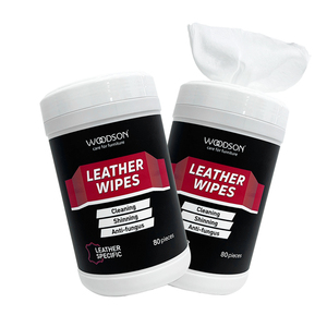 Lingettes jetables pour l'<span class=keywords><strong>entretien</strong></span> du <span class=keywords><strong>cuir</strong></span>, lingettes nettoyantes anti-fongiques pour le <span class=keywords><strong>cuir</strong></span>, pour le mobilier <span class=keywords><strong>en</strong></span> <span class=keywords><strong>cuir</strong></span>, les canapés, les sièges <span class=keywords><strong>de</strong></span> voiture - Product Image 2