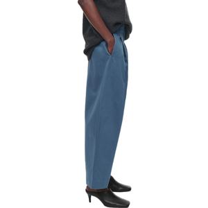 กางเกงชิโนทรงบาร์เรลขาจั๊มพ์สไตล์ลำลองแฟชั่นขายส่ง ใส่สบาย ทรงหลวมสำหรับผู้หญิง - Product Image 3