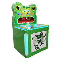 Mesin Permainan Frog Hammer Koin, 2 Pemain, Interaktif, Permainan Arcade, Taman Hiburan, Pusat Perbelanjaan, Zona Hiburan