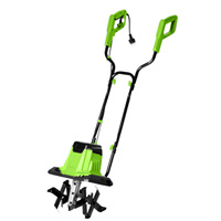 Micro-cultivateur rotatif Vertak, scarificateur électrique, pour labourer, désherber et ameublir la terre, petit cultivateur domestique