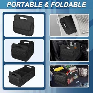 Waterproof Foldable Insulated Customizable <b>Trunk</b> Car <b>Storage</b> <b>Box</b> with Handle In-car Supplies Organizer - Product Image 4