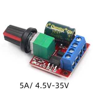 ตัวควบคุมมอเตอร์ PWM DC 2A 3A สวิตช์ควบคุมความเร็ว10A 5A ฟังก์ชั่น1803BK 1203BK - Product Image 5