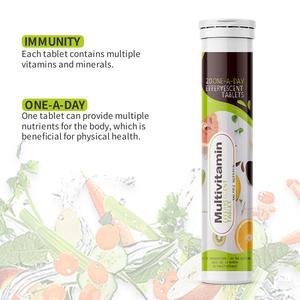 OEM grosir Label pribadi tablet Effervescent <span class=keywords><strong>Multivitamin</strong></span> untuk dewasa tablet Effervescent Vitamin C kesehatan imun 4g - Product Image 4