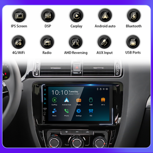 7 "phổ xe MP5 Máy nghe nhạc Carplay Android Auto Tablet <span class=keywords><strong>PC</strong></span> đa Phương Tiện BT Navigation Stereo Xe hệ thống giải trí - Product Image 4