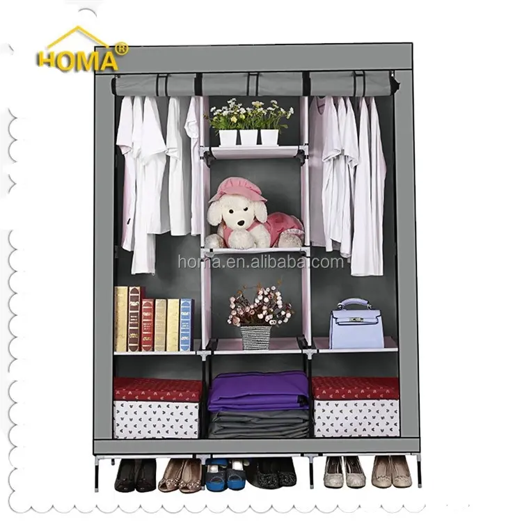 New fashion fabric furniture wardrobe