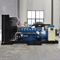 Groupe électrogène diesel Weichai à châssis ouvert 1500 kVA 1200 kW, 12 cylindres, 39,2 L, 2160 A, triphasé pour centre de données et alimentation industrielle