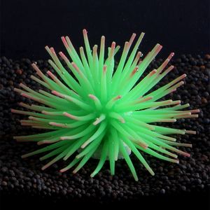 <span class=keywords><strong>Aquarium</strong></span> Decoratie Nieuwe Stijl Zacht Koraal Simulatie Siliconen Zee-egel Ornamenten Aquaria & Accessoires - Product Image 3