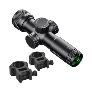 4x30 AO Aluminum Compact Hunting <strong>Scope</strong> Parallax Adjustable Focusable 5-Level Reticle Red/Green Multi-Coated Lenses 1200G Recoil - Product Image 1