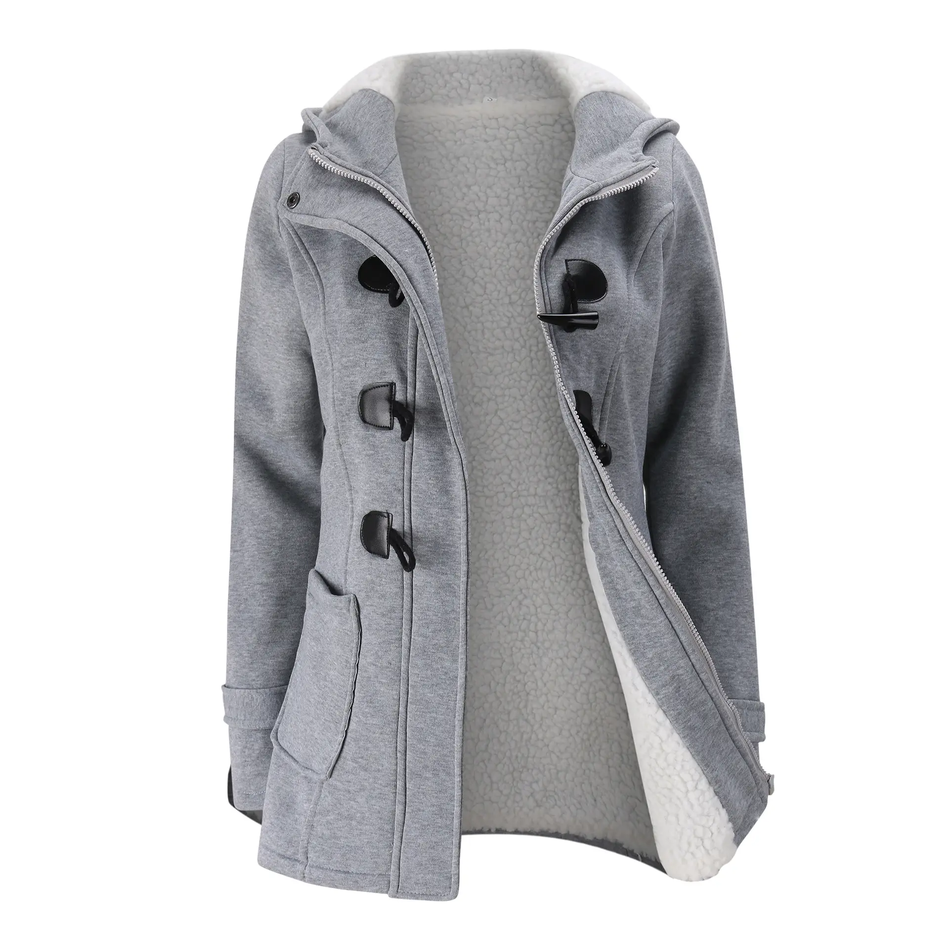 Winter Frauen Hooded Thick Overs ized Snow Coat Baumwoll jacke Casual Fashion Langer Mantel 2022 Female Solid Ladies Tops