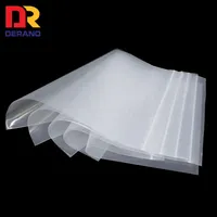 Sac à fermeture éclair transparent en LDPE personnalisé OEM, résistant à l'humidité, pour le stockage de la farine, des aliments et du matériel frigorifique