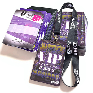 Personalised Custom Printable Plastic Exhibition Id Vip Pass Name Tag <strong>Badge</strong> Card <strong>Event</strong> <strong>Badge</strong> With Lanyard For Conference - Product Image 1