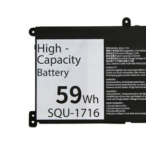 High Capacity SQU-1716 59Wh Rechargeable Laptop <b>Battery</b> Pack for Hasee KINGBOOK U65A/U65E/QL9S04/QL9S05 Notebook-in Stock - Product Image 3
