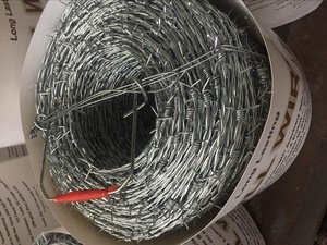 Fil barbelé torsadé en acier galvanisé 16GA 1,6 mm à bas prix par tonne - Product Image 1