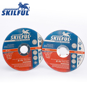 SKIFUL Disco de Corte Afilado para Amoladora Angular de Acero Inoxidable y Óxido de Aluminio de 5'' <span class=keywords><strong>125</strong></span> <span class=keywords><strong>x</strong></span> 1 <span class=keywords><strong>x</strong></span> 22.2 mm - Product Image 3