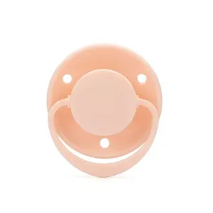 Vente en gros de sucettes pour adultes de haute qualité Littles décorées en silicone souple de qualité alimentaire sucettes pour adultes à grand mamelon pour l'anxiété